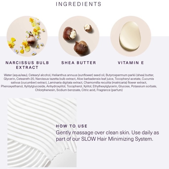 EWC. SLOW BODY BUTTER HAIR GROWTH  MINIMIZER EUROPEAN WAX SHEA / KARITE - Picture 3 of 6